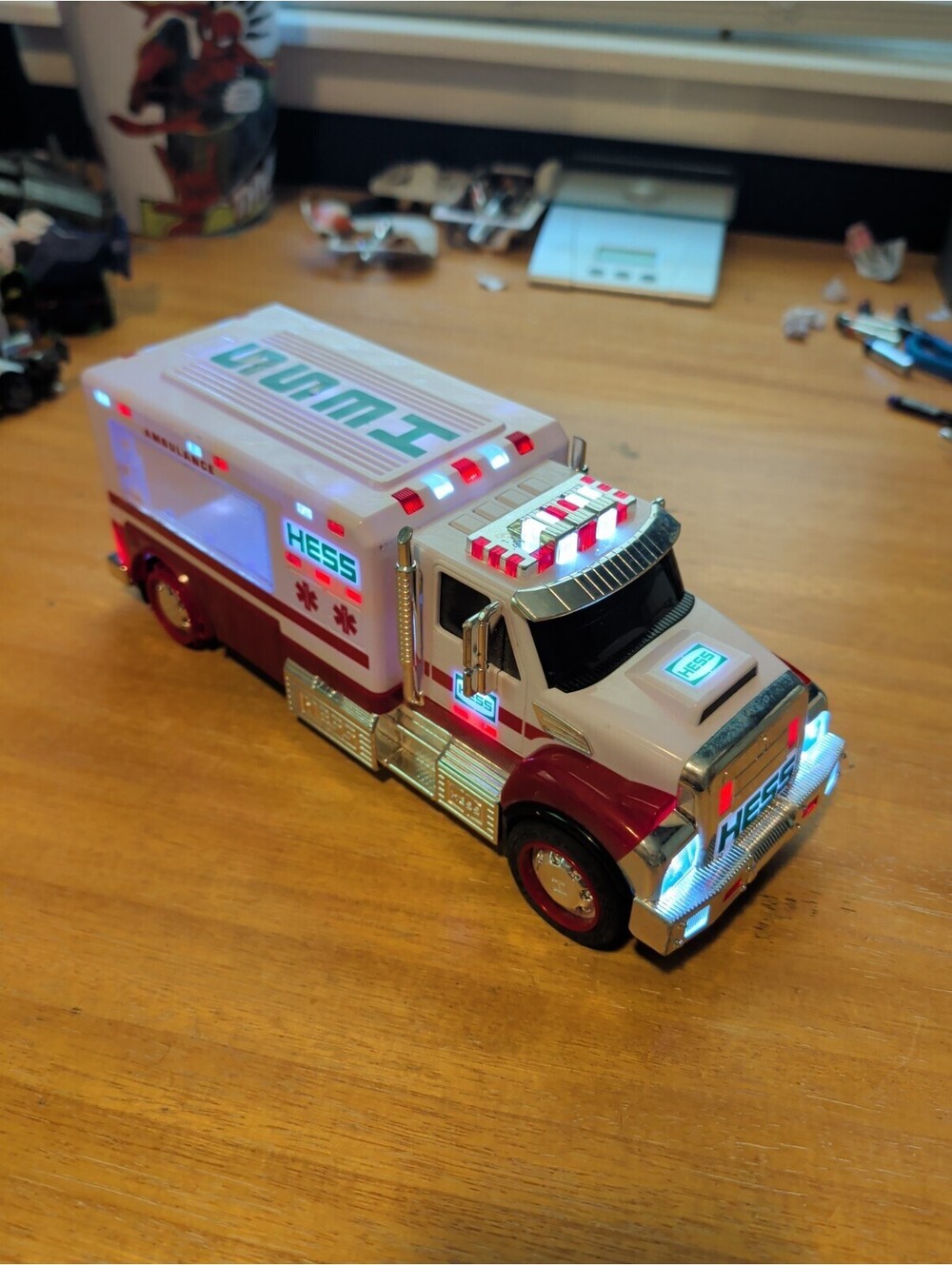 2020 Hess Truck Ambulance & Rescue Truck Tested Working Lights/Sirens.